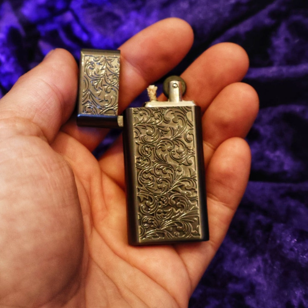 Vintage Design Thin Petrol Lighters - Pretty Savage Jewellery