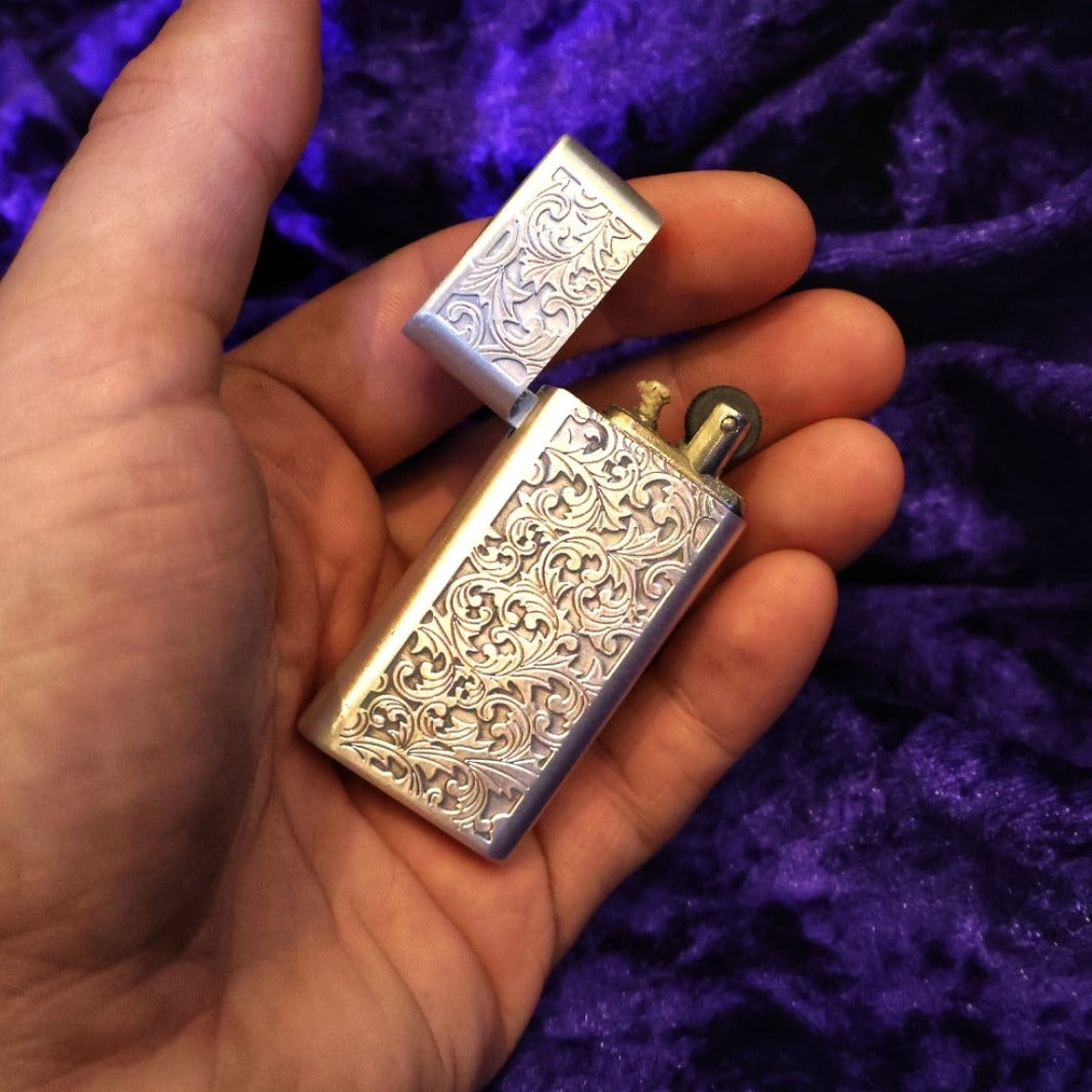 Vintage Design Thin Petrol Lighters - Pretty Savage Jewellery