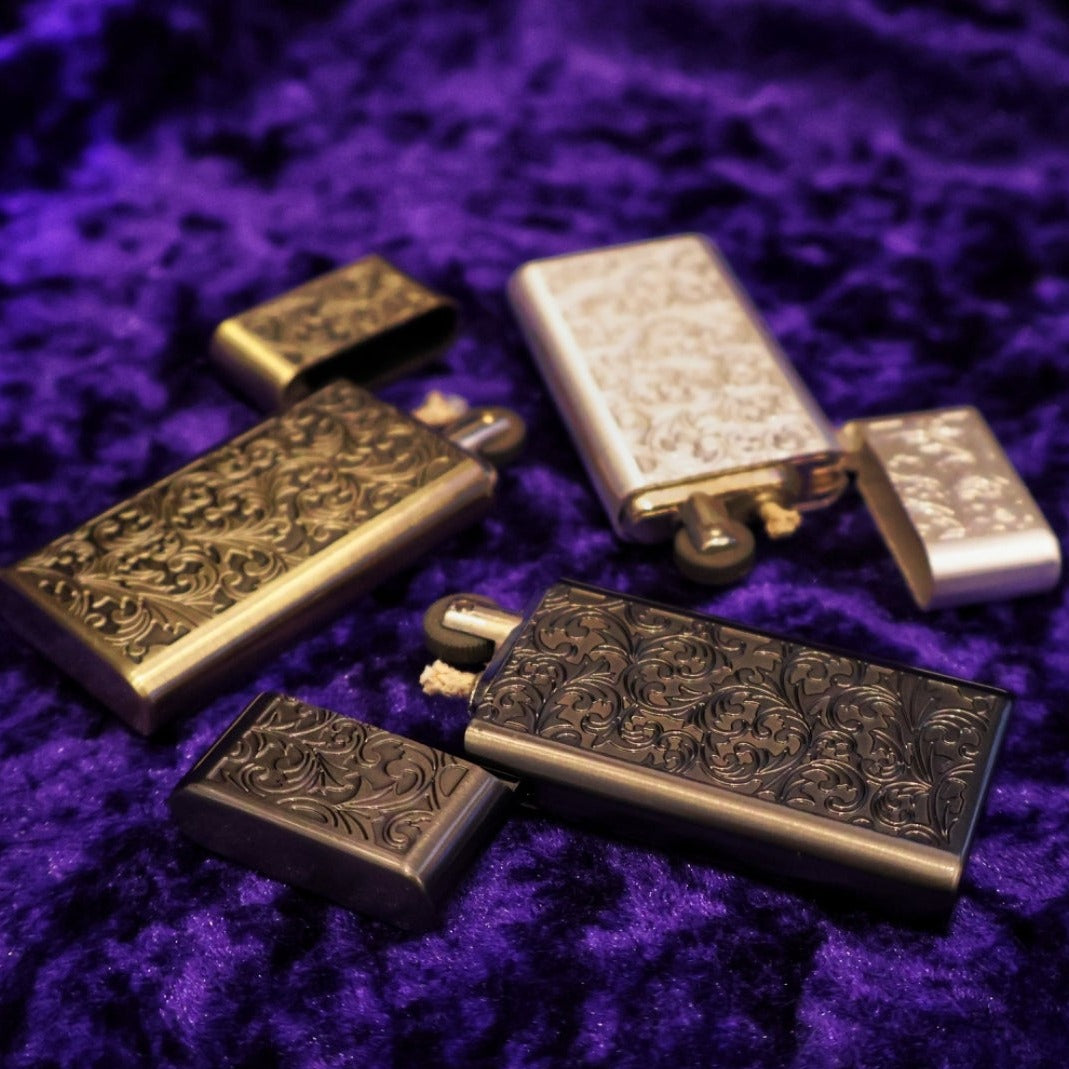 Vintage Design Thin Petrol Lighters - Pretty Savage Jewellery