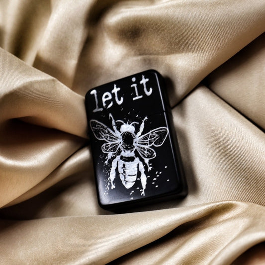 Let It Bee Flip Lighter - Pretty Savage Jewellery