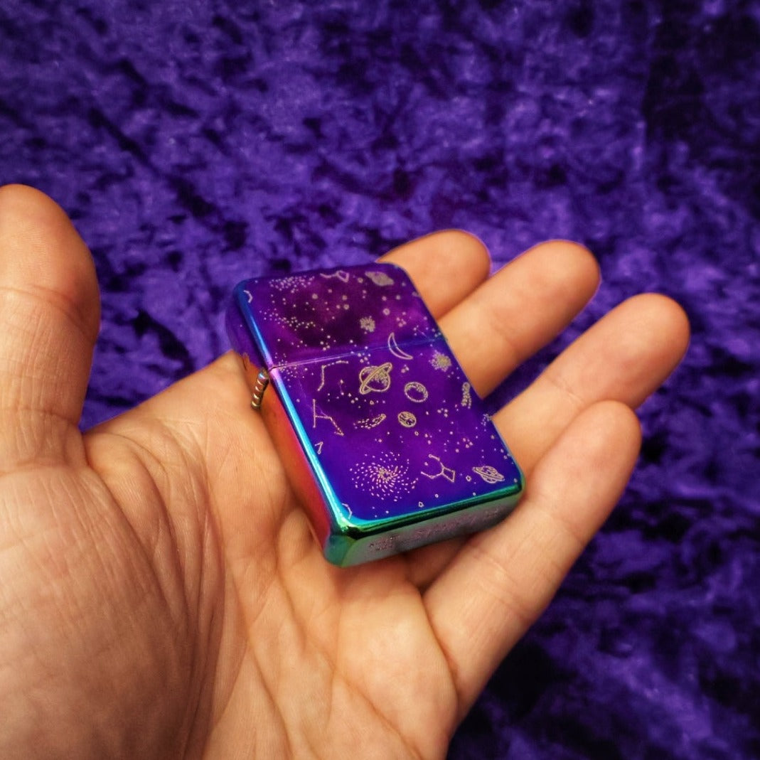 Galaxy Space Flip Lighter - Pretty Savage Jewellery