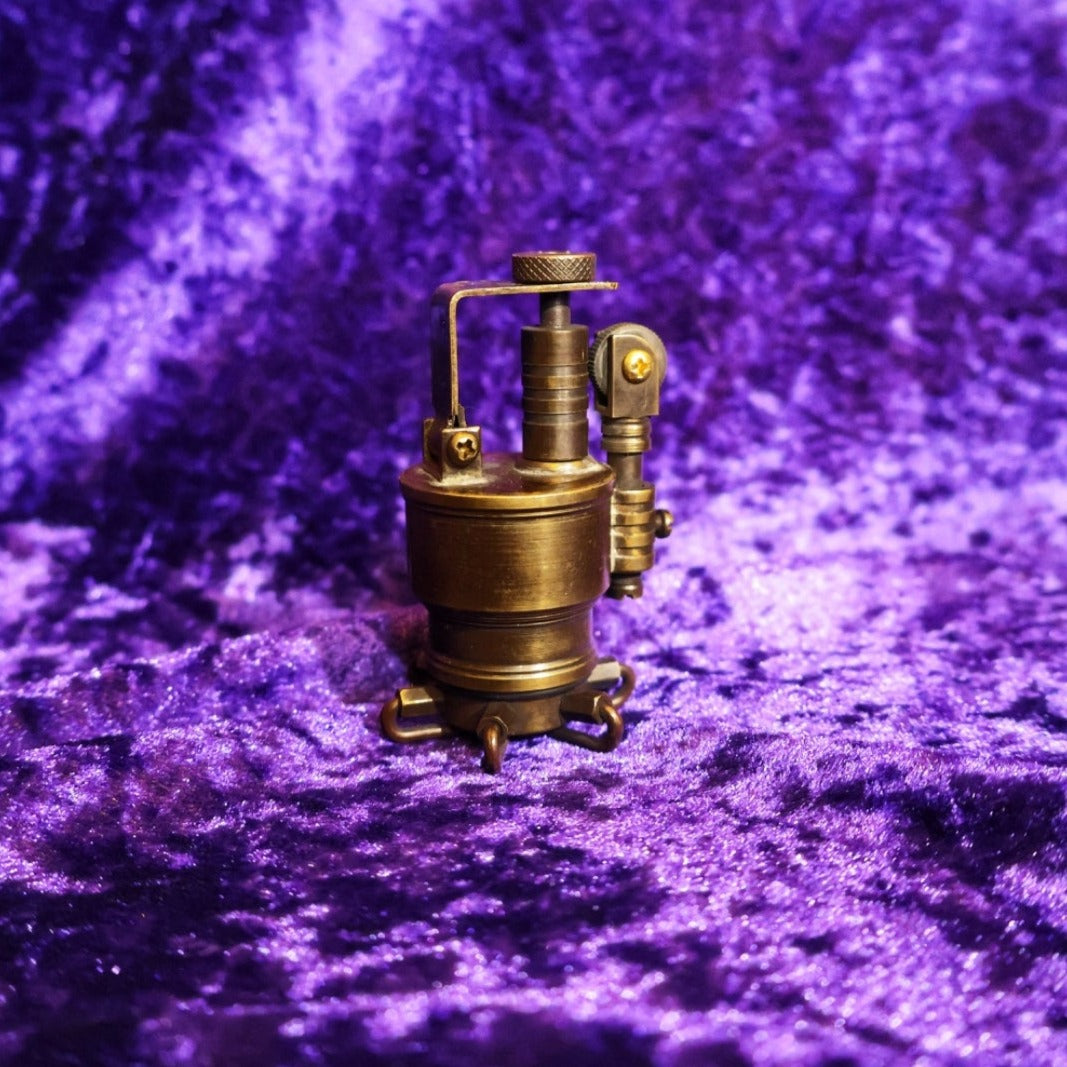 Coil Brass Petrol Lighter - Pretty Savage Jewellery