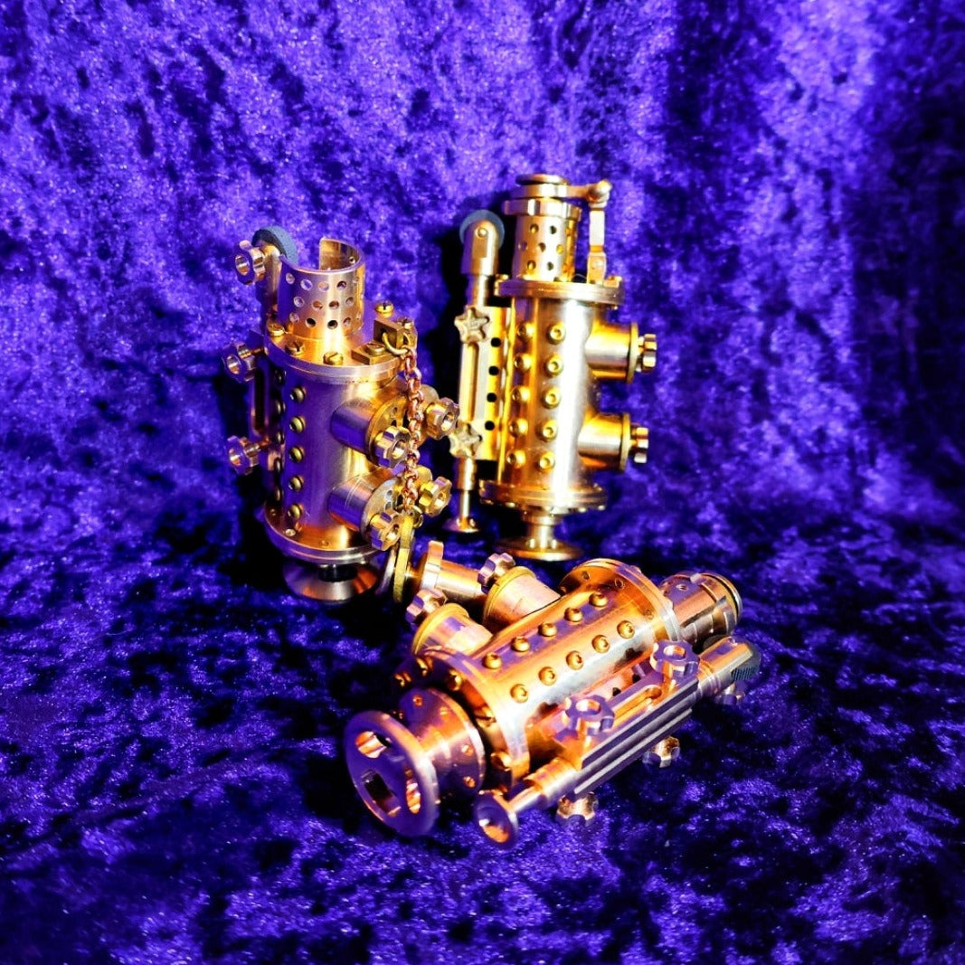 Submarine Brass Handmade Steampunk Petrol Lighter - Pretty Savage Jewellery