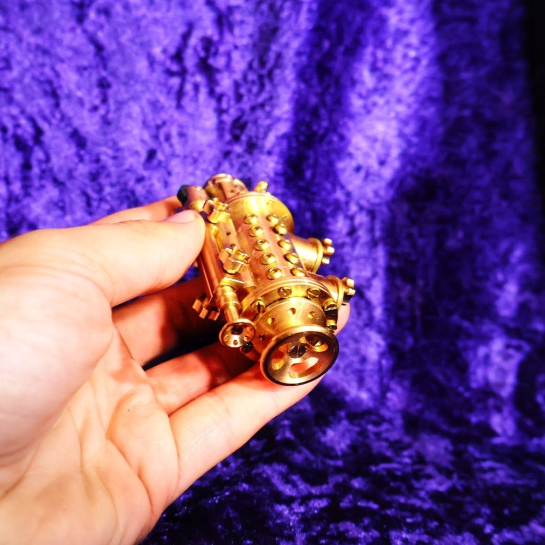 Submarine Brass Handmade Steampunk Petrol Lighter - Pretty Savage Jewellery