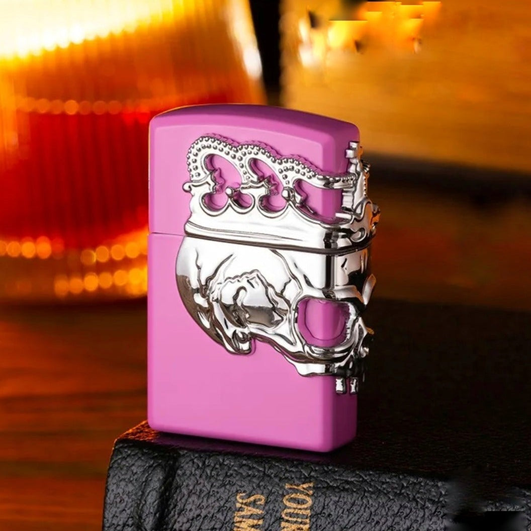 Skull Design Flip Lighters - Pretty Savage Jewellery