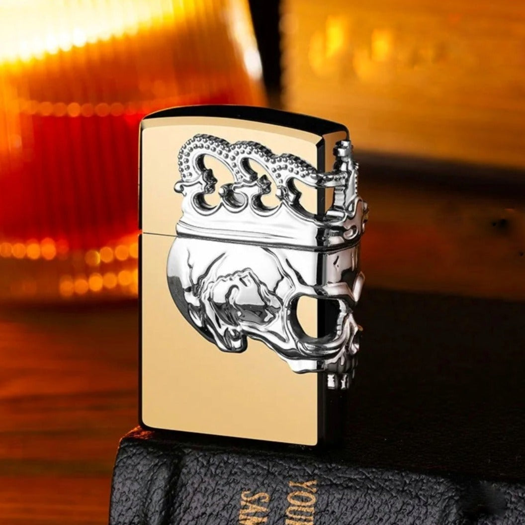 Skull Design Flip Lighters - Pretty Savage Jewellery