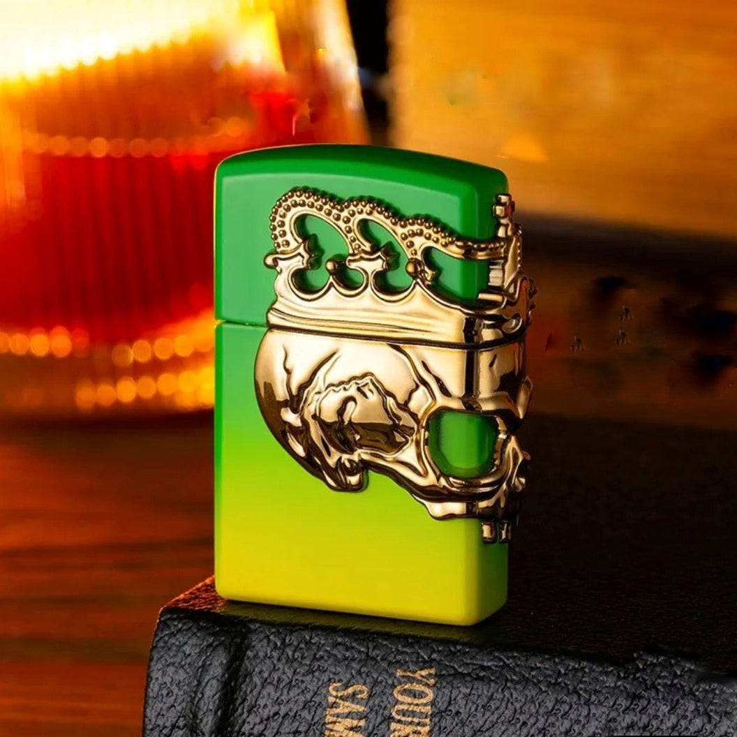 Skull Design Flip Lighters - Pretty Savage Jewellery