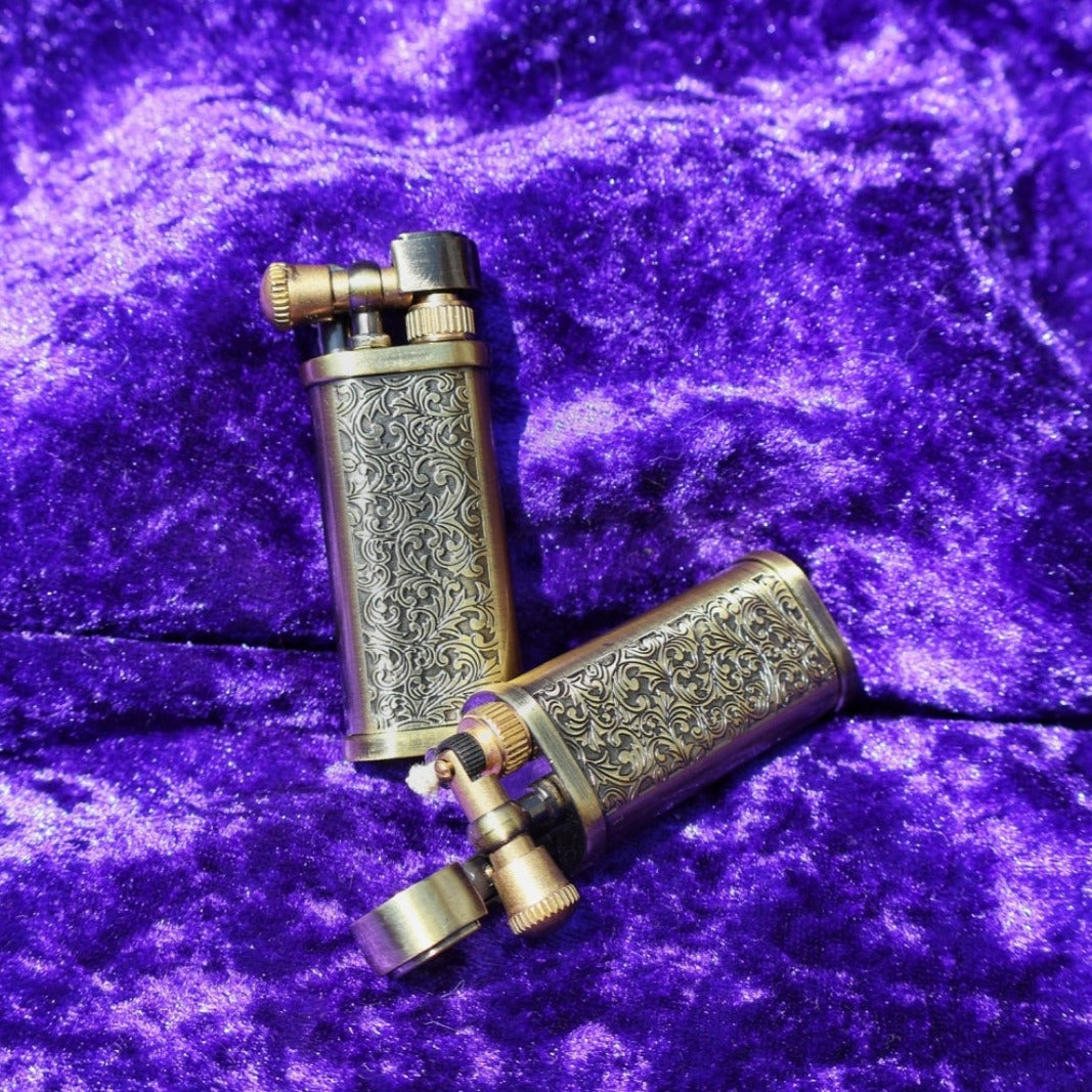 Nostalgic Bronze Kerosene German Pipe Oil Personalized Lighter - Pretty Savage Jewellery