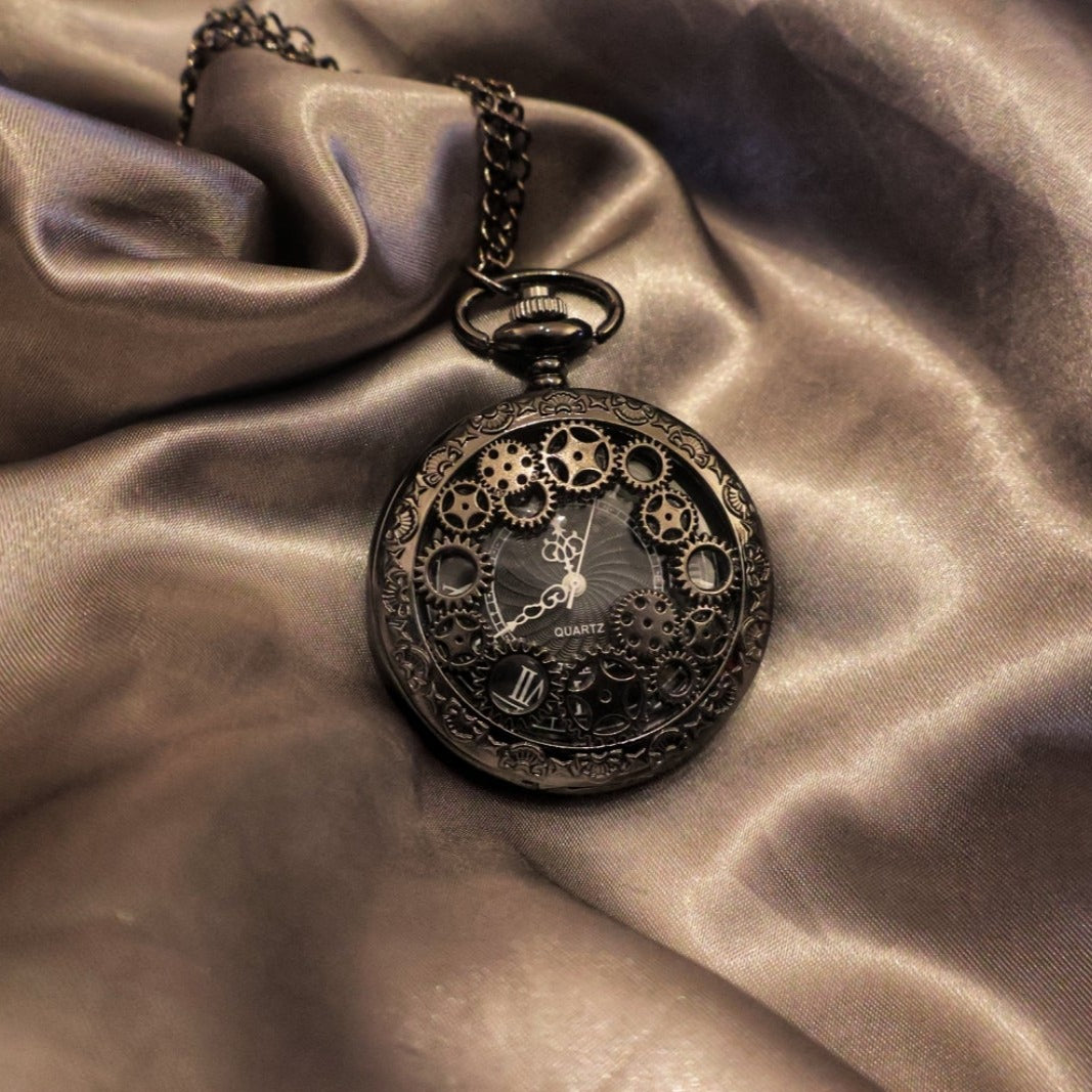 Cog Gears Steampunk Pocket Watch - Pretty Savage Jewellery