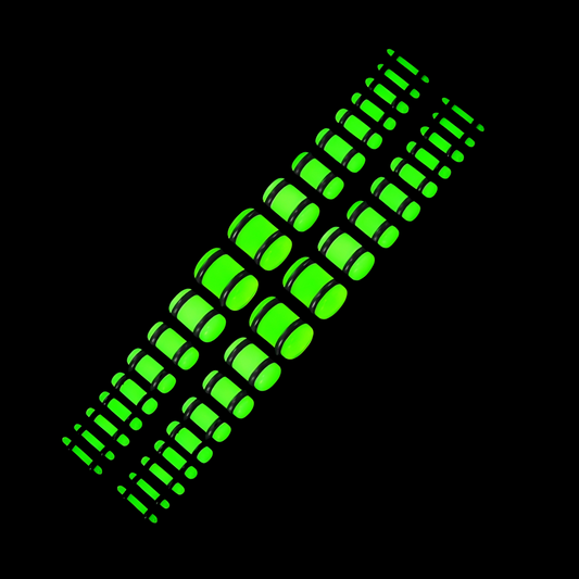 Glow In The Dark Acrylic Ear Gauge Plug