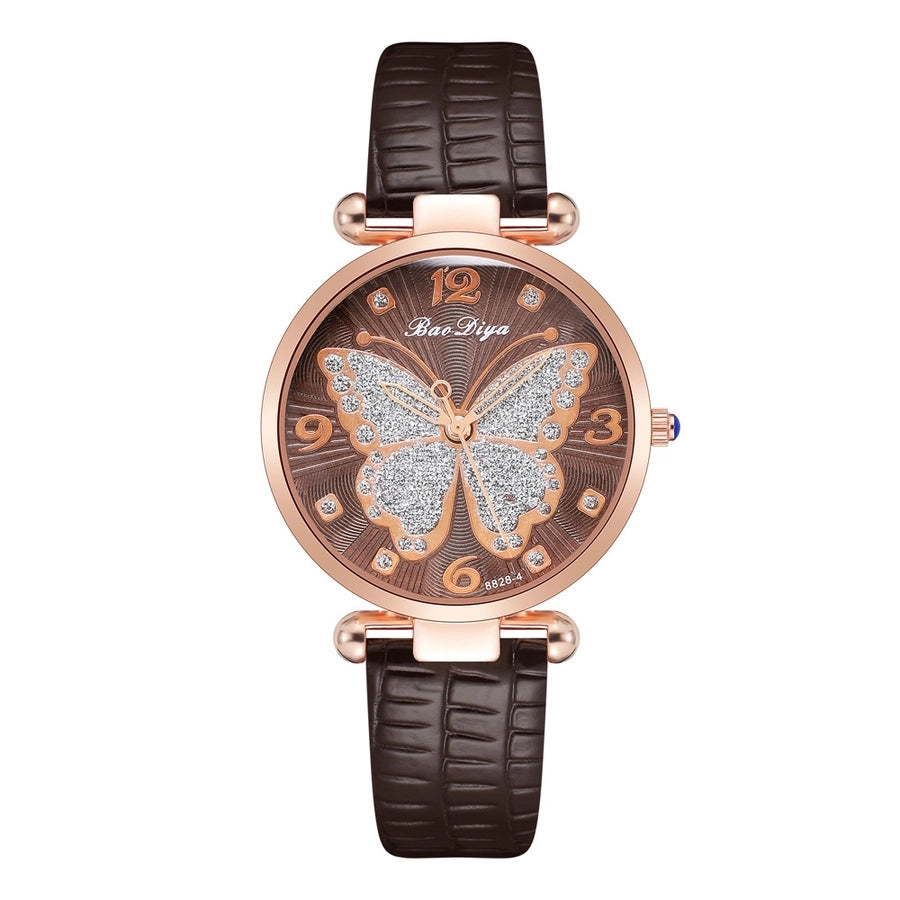 Sweet Butterfly Buckle Quartz Women's Watch