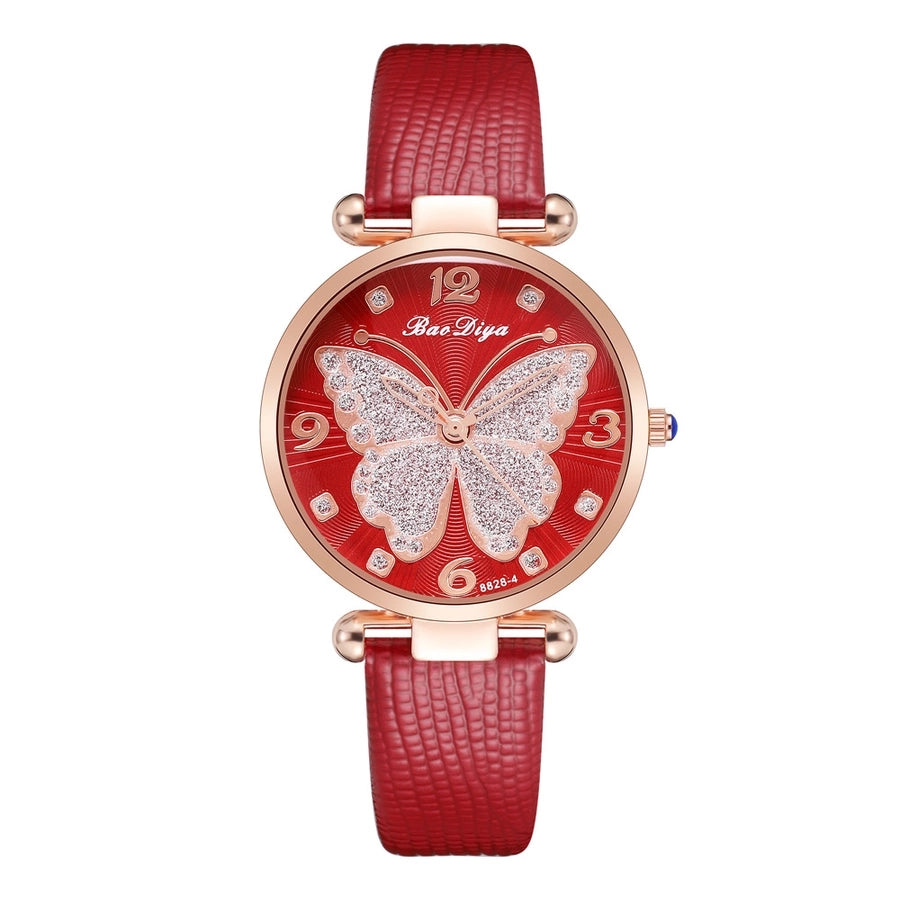 Sweet Butterfly Buckle Quartz Women's Watch