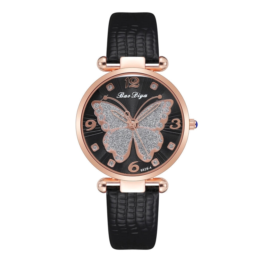 Sweet Butterfly Buckle Quartz Women's Watch