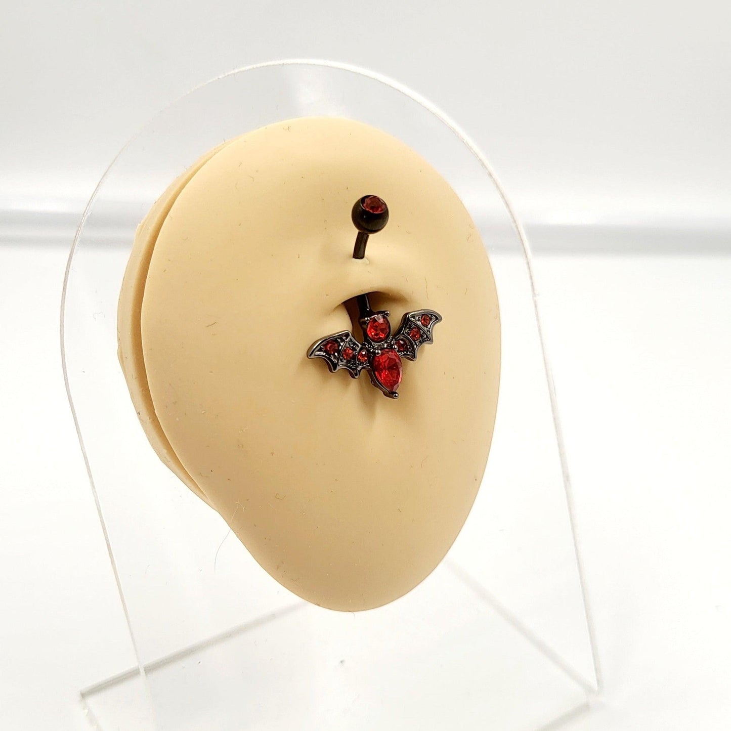 Bat Belly Bar Vampire Spooky Bat Navel Bar - Pretty Savage Jewellery