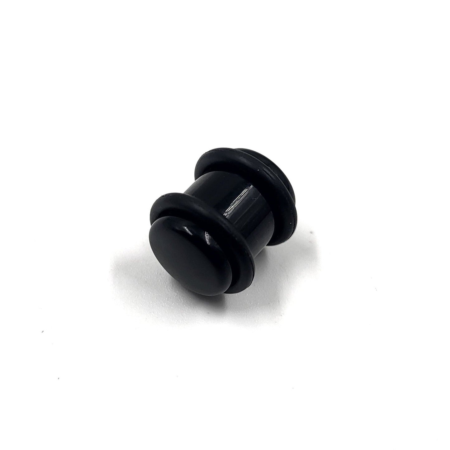 Ear Stretcher Plug Black - Pretty Savage Jewellery