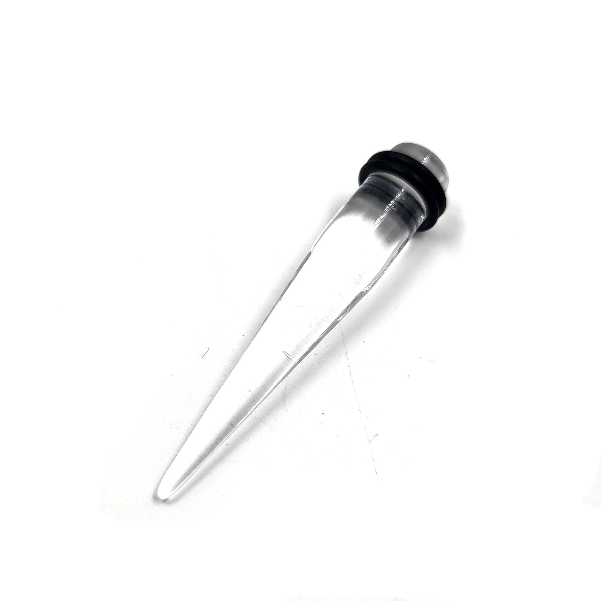 Ear Stretcher Taper Clear - Pretty Savage Jewellery