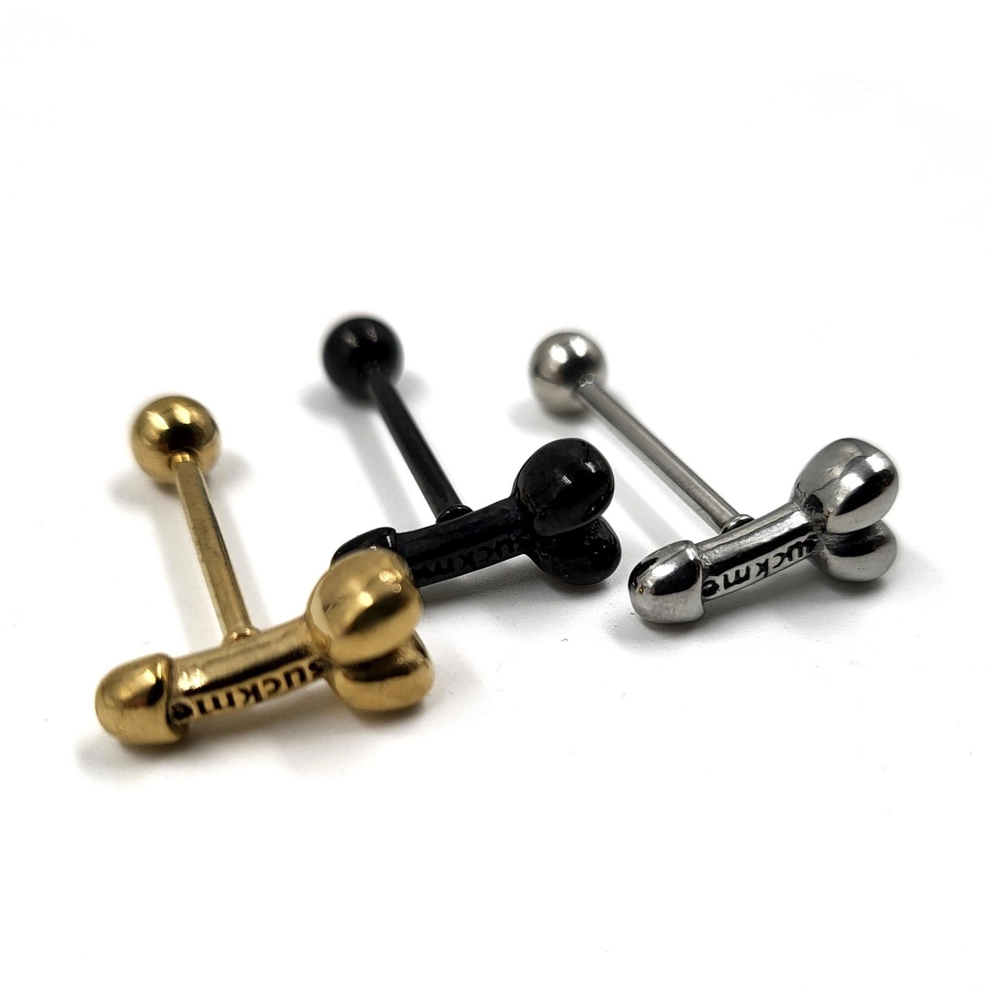 Suck Me Tongue Barbell 18mm - Pretty Savage Jewellery