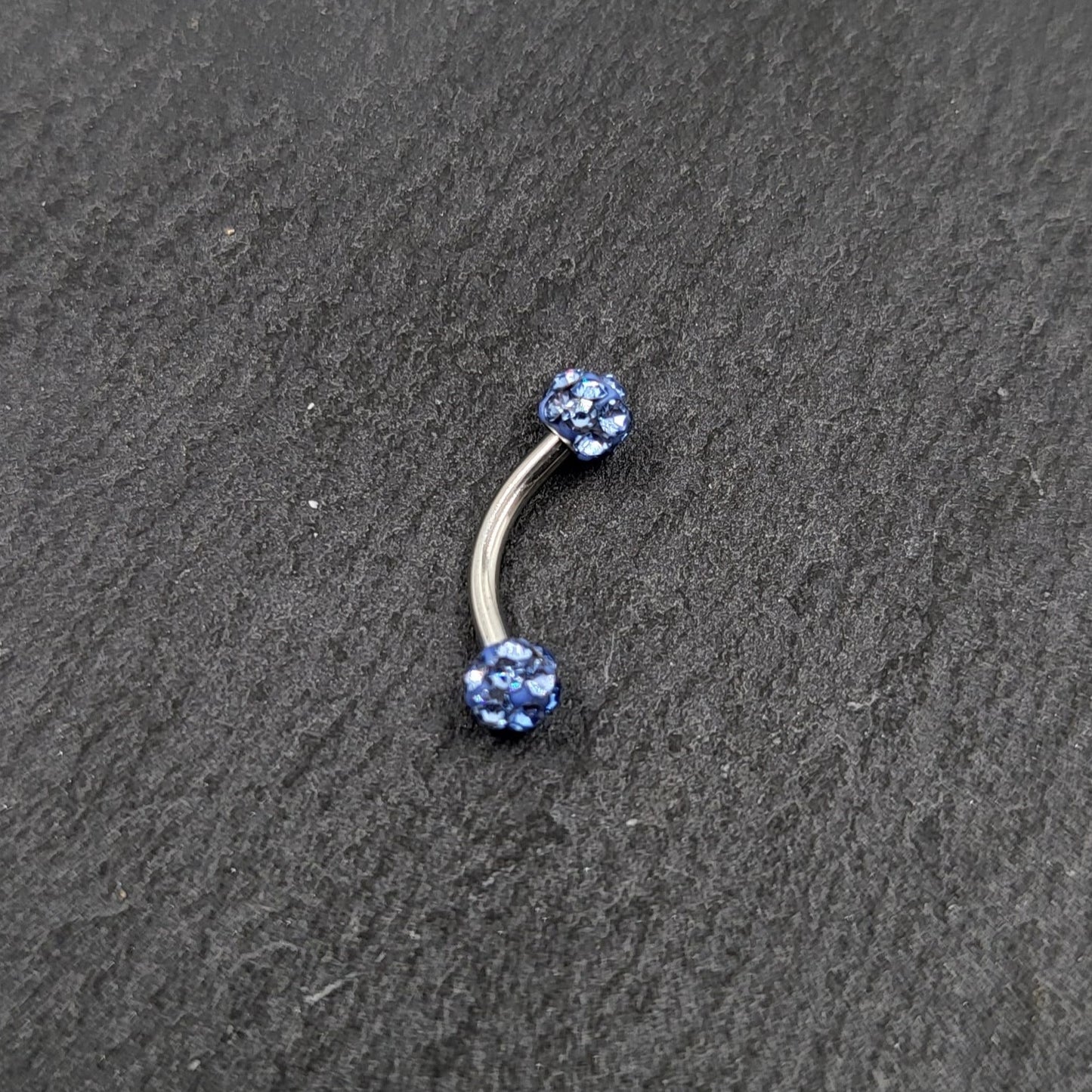 Eye Brow Barbell Lip Labret Piercing Cartilage Helix Conch Rook Lobe Piercing Gem Colour Stainless Steel Barbells Body Jewellery - Pretty Savage Jewellery