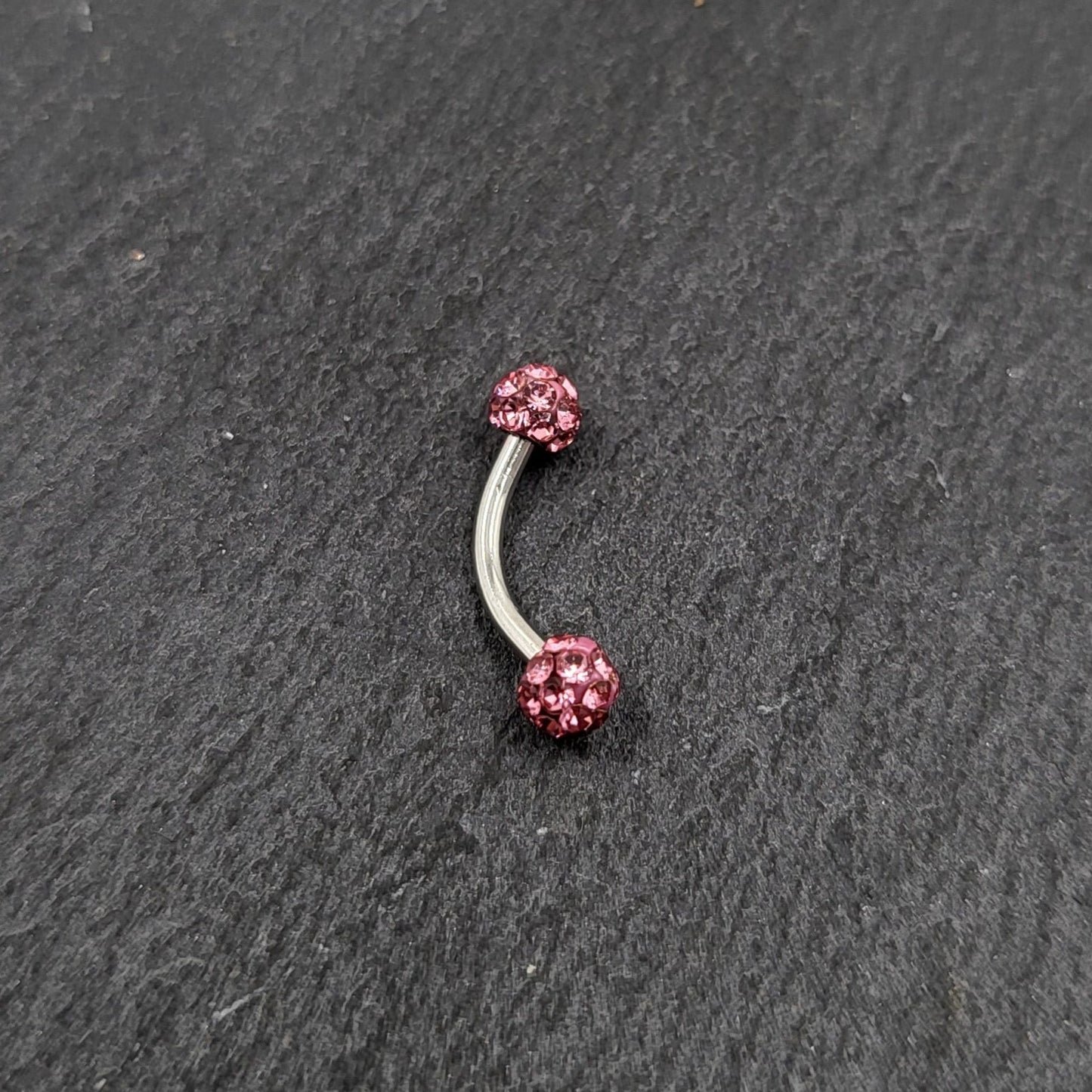 Eye Brow Barbell Lip Labret Piercing Cartilage Helix Conch Rook Lobe Piercing Gem Colour Stainless Steel Barbells Body Jewellery - Pretty Savage Jewellery