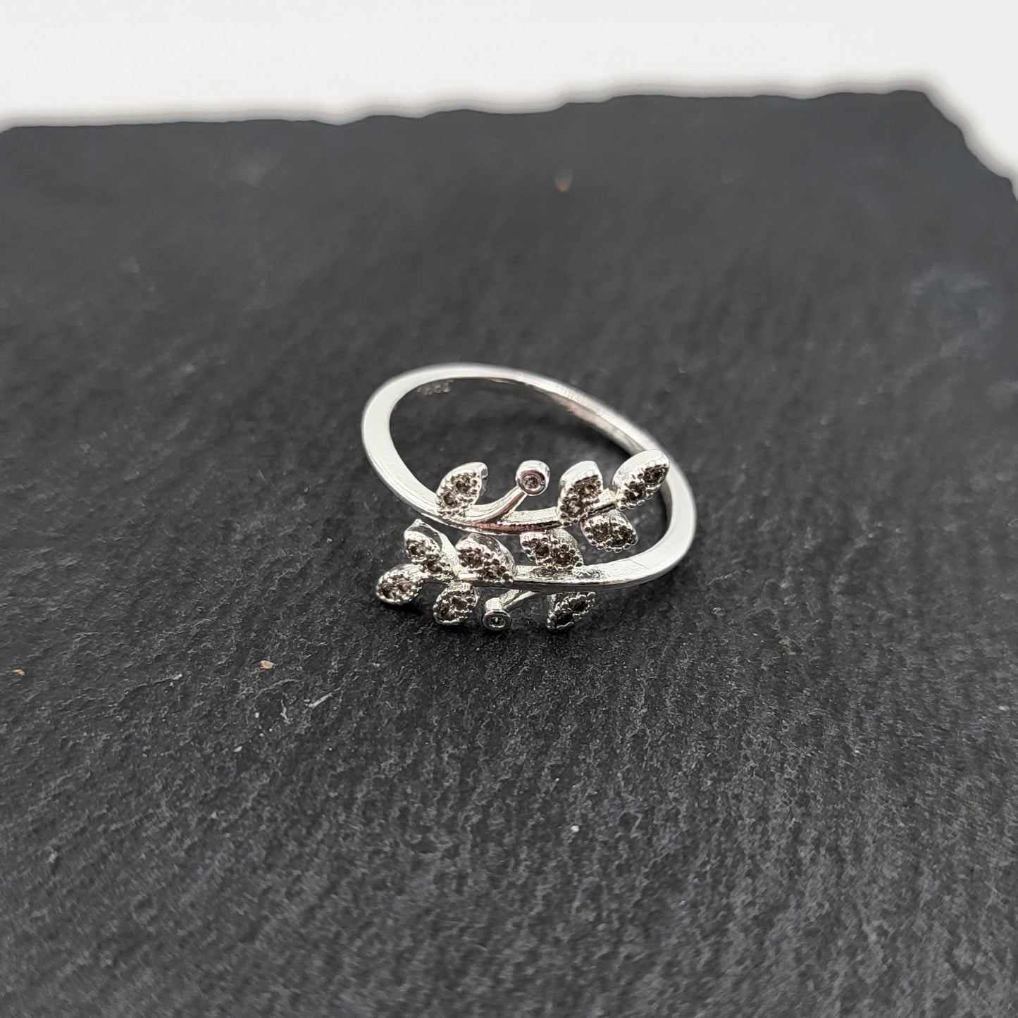 Silver Branch Light Weight Adjustable Ring - Pretty Savage Jewellery