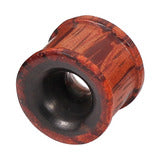 Organic Tunnel Rengas and Ebony Wood - Pretty Savage Jewellery